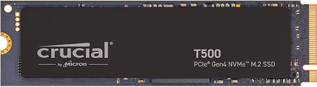 美光 Crucial T500 1TB NVMe Gen4 M.2